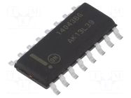 IC: digital; RS latch; Ch: 4; 3÷18VDC; SMD; SO16; -40÷85°C; tube ONSEMI