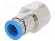 Push-in fitting; straight; -0.95÷6bar; Gasket: NBR caoutchouc; QS FESTO