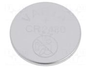 Battery: lithium; CR2430,coin; 3V; 280mAh; non-rechargeable VARTA MICROBATTERY