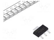 Transistor: PNP; bipolar; 80V; 1A; SC73,SOT223 NEXPERIA