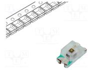 IR transmitter; 850nm; transparent; 120°; SMD; Dim: 1.6x0.8x0.6mm OPTOSUPPLY