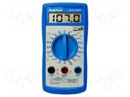 Digital multimeter; LCD; 3,5 digit (2000); VAC: 200V,300V PEAKTECH