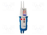 Tester: electrical; LCD; 3,5 digit (1999); VAC: 6÷1000V; 0÷400Hz 