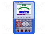 Handheld oscilloscope; 20MHz; 8bit; LCD 3,8"; Ch: 1; 100Msps; 6kpts PEAKTECH