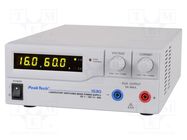 Power supply: laboratory; single-channel,adjustable; 1÷16VDC PEAKTECH