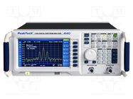 Spectrum analyzer; Band: 10MHz÷3GHz; In.imp: 50Ω; 9kHz÷3GHz PEAKTECH