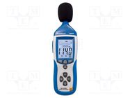 Meter: sound level; LCD 4,3"; 4-digit; 480x272; 31.5÷8000Hz PEAKTECH