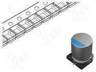 Capacitor: polymer; low ESR; 180uF; 16VDC; ESR: 18mΩ; PCJ; SMD; ±20% NICHICON