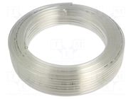 Pneumatic tubing; max.10bar; L: 25m; polyurethane; Economy; white PNEUMAT