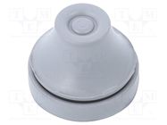 Grommet; EPDM; grey; 7÷10mm; Type: membrane SCHNEIDER ELECTRIC