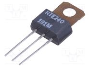 Transistor: PNP; bipolar; 300V; 0.5A; 10W; TO202N NTE Electronics