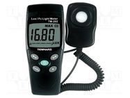 Light meter; 20/200/2k/20k/200klx,20/200/2k/20kFc; 3%; 2,5x/s TENMARS