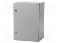 Enclosure: wall mounting; X: 400mm; Y: 600mm; Z: 250mm; SOLID GSX ETI POLAM