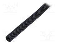 Protective tube; Size: 48; polyamide 6; black; L: 30m; -50÷105°C PMA