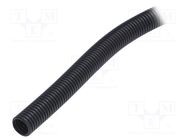 Protective tube; Size: 17; polyamide 12; black; L: 50m; -50÷95°C PMA