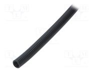 Protective tube; Size: 12; polyamide 6; black; L: 50m; -40÷105°C PMA