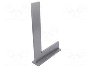 Try square; 200x130mm; with foot MEDID