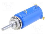 Potentiometer: shaft; multiturn; 10kΩ; 1W; ±5%; 2.4mm; linear; IP40 BOURNS