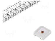 Power LED; 3030; crimson; 120°; flat; square; 1.8÷2.6VDC ProLight Opto