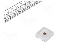 Power LED; 3030; crimson; 120°; flat; square; 1.8÷2.6VDC ProLight Opto