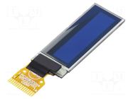 Display: OLED; graphical; 0.91"; 128x32; Dim: 30x11.5x1.26mm; blue RAYSTAR OPTRONICS