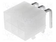 Connector: wire-board; socket; male; Mini-Fit Jr; 4.2mm; PIN: 6; THT MOLEX