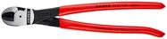 KNIPEX 74 91 250 High Leverage Centre Cutter plastic coated black atramentized 250 mm