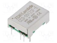 Converter: DC/DC; 3W; Uin: 5V; Uout: 12VDC; Iout: 250mA; DIP7; THT TDK-LAMBDA