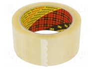 Packing tapes; L: 66m; Width: 48mm; colourless 3M