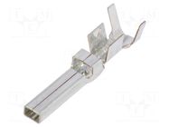 Contact; male; tinned; 12AWG; crimped; for cable; 6.2mm; 600V JST