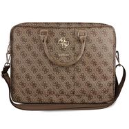 Guess 4G Big Logo bag for a 16&#39;&#39; laptop - brown, Guess