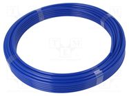 Pneumatic tubing; max.9bar; L: 25m; polyetylene; Economy; blue PNEUMAT