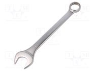 Wrench; combination spanner; 34mm; Overall len: 350mm; tool steel 