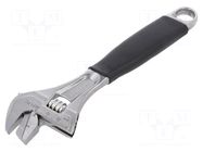 Wrench: adjustable; Jaw capacity: 28mm; Overall len: 208mm; ERGO® BAHCO