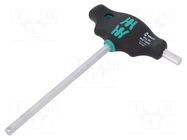 Screwdriver; hex key; HEX 8mm; with holding function; 400 WERA