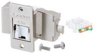 RJ45 CONNECTOR, JACK, 8P8C, 1PORT, CRIMP