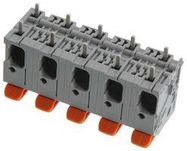 TERMINAL BLOCK, WTB, 5POS, 24-8AWG