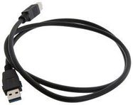 USB CABLE, 3.0 A PLUG-B PLUG, 3.3FT