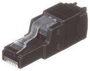 RJ45 CONN, PLUG, 8P8C, 1PORT, CAT6A