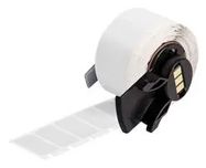 LABEL, THERMAL TRANSFER PRINTABLE, GRAY