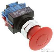 SWITCH, EMERGENCY STOP, 1NO/1NC, 600VAC