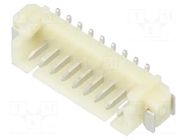 Connector: wire-board; socket; male; PIN: 9; 1A; 125V; vertical; SMT ADAM TECH