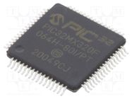 IC: PIC microcontroller; 64kB; 2.3÷3.6VDC; SMD; TQFP64; PIC32; 8MHz MICROCHIP TECHNOLOGY