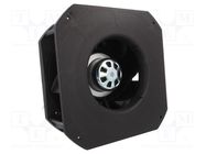 Fan: EC; radial; 230VAC; 270x270x131mm; 705m3/h; ball; 2860rpm; IP54 EBM-PAPST