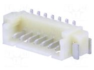 Connector: wire-board; socket; male; PIN: 7; 1A; 125V; vertical; SMT ADAM TECH