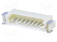 Connector: wire-board; socket; male; 1.25mm; PIN: 8; SMT; 250V; 1A ADAM TECH