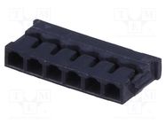 Plug; wire-board; female; 1.2mm; PIN: 6; IDC; for cable; -25÷85°C ADAM TECH