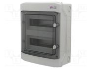 Enclosure: for modular components; IP65; light grey; Series: ECH ETI POLAM