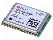 Module: GPS; ±2m; NMEA,RTCM,UBX; -161dBm; 2.7÷3.6VDC; SMD; -40÷85°C u-blox