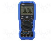 Digital multimeter; LCD; 3 5/6 digits; 3x/s; True RMS; -50÷400°C OWON